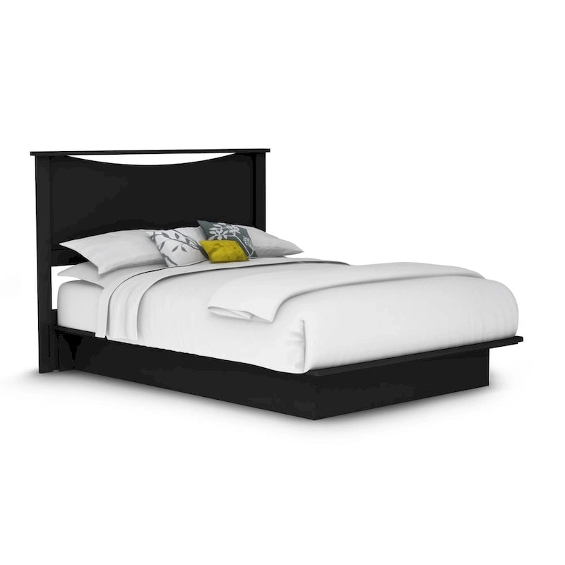South Shore Step One Queen Platform Bed and Headboard (54/60)