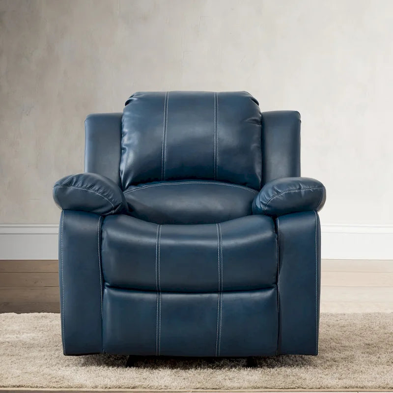 Fauteuil inclinable en cuir gel pour salon