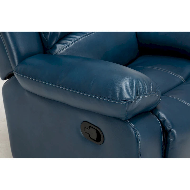 Fauteuil inclinable en cuir gel pour salon