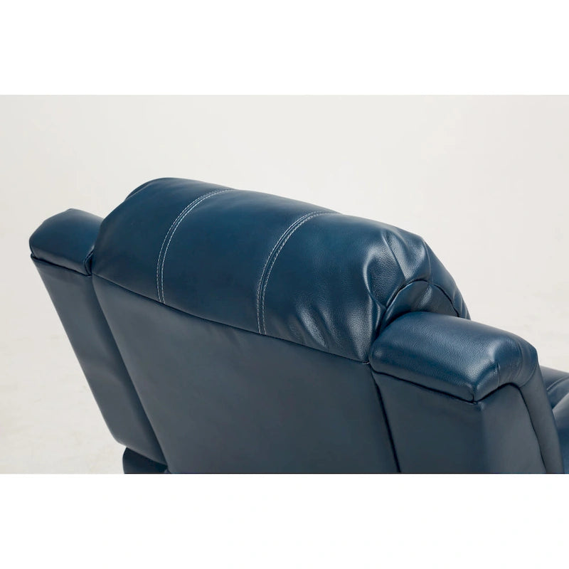 Fauteuil inclinable en cuir gel pour salon