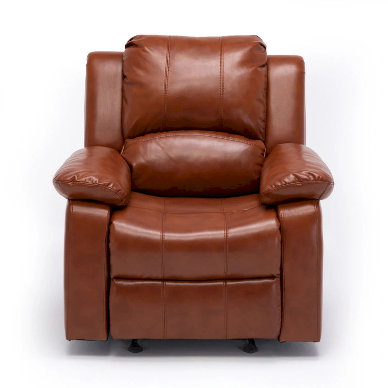 Fauteuil inclinable en cuir gel pour salon