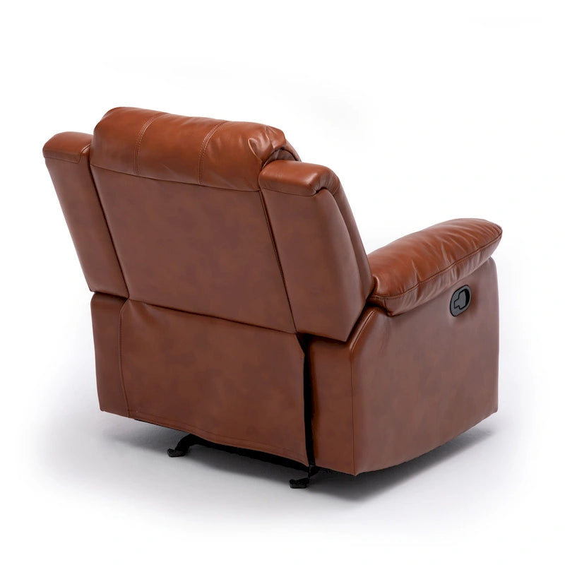 Fauteuil inclinable en cuir gel pour salon