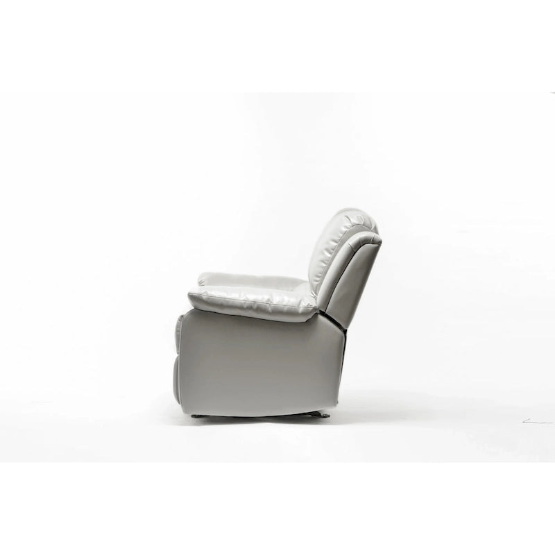 Fauteuil inclinable en cuir gel pour salon