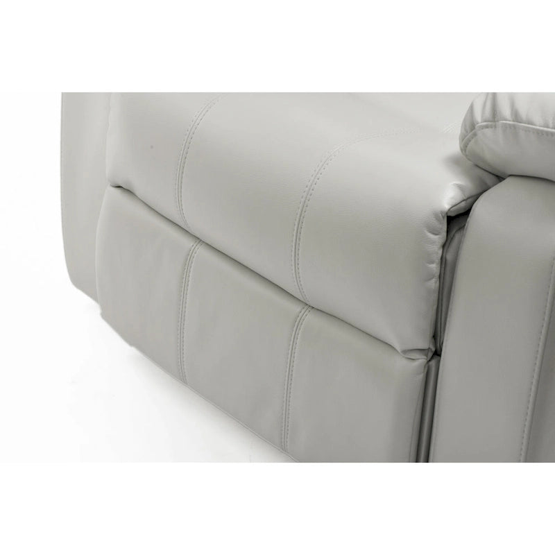 Fauteuil inclinable en cuir gel pour salon