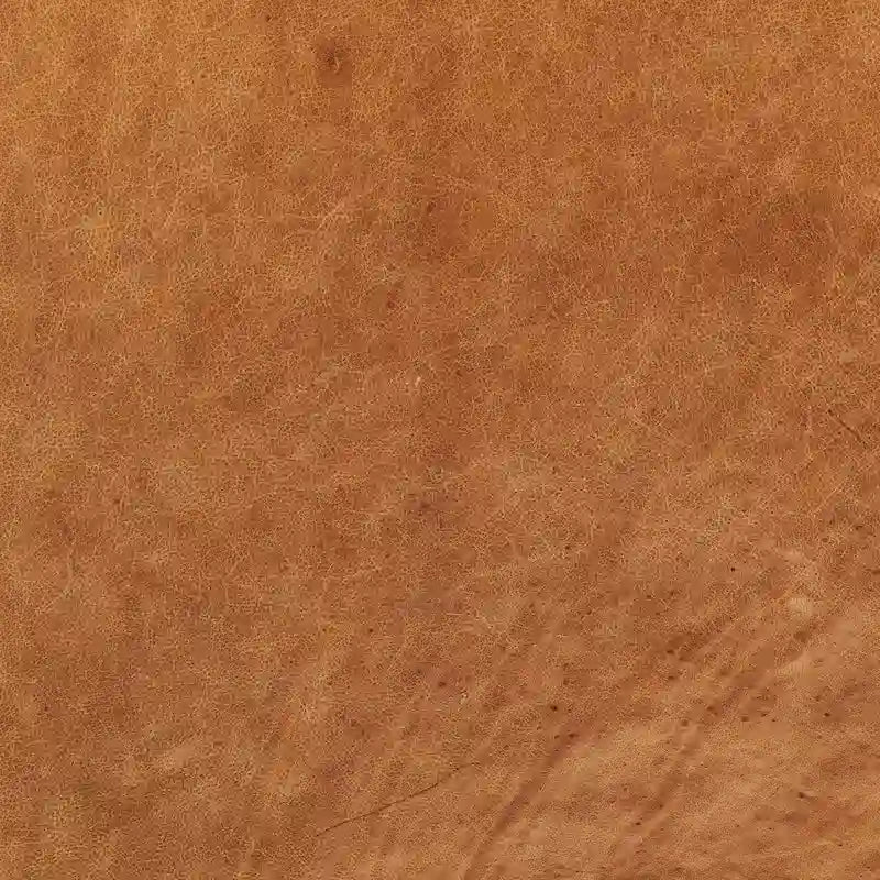 Fauteuil de salon capitonné en cuir italien avec pieds en bois massif et coussin en plumes