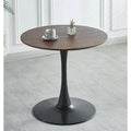 Table à manger ronde sur pied Tulipe de 80 cm – Pour 2 à 4 personnes