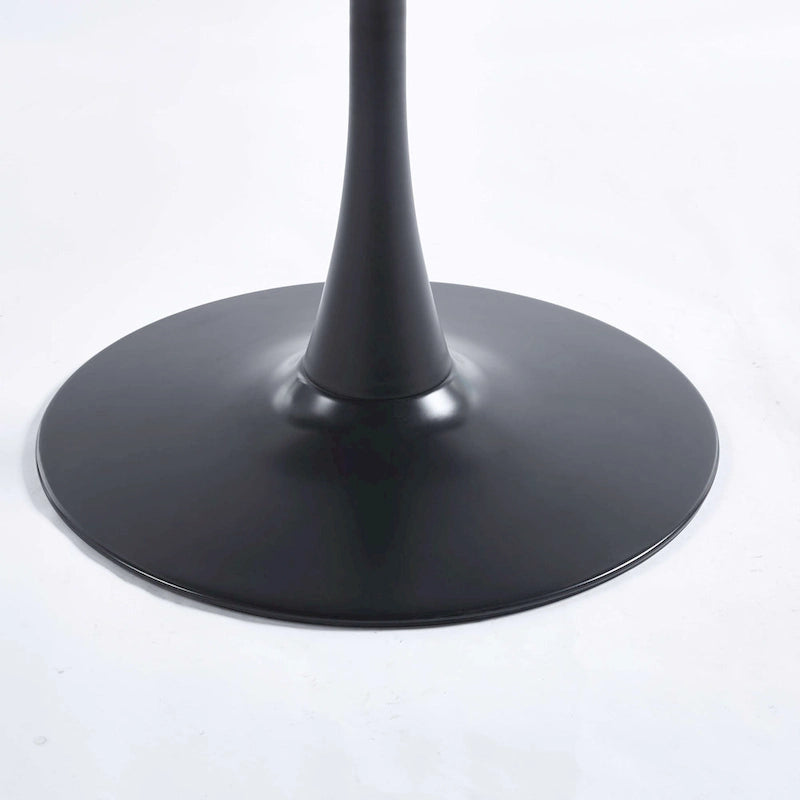 Table à manger ronde sur pied Tulipe de 80 cm – Pour 2 à 4 personnes
