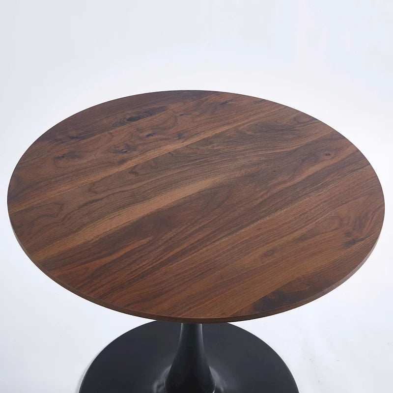 Table à manger ronde sur pied Tulipe de 80 cm – Pour 2 à 4 personnes
