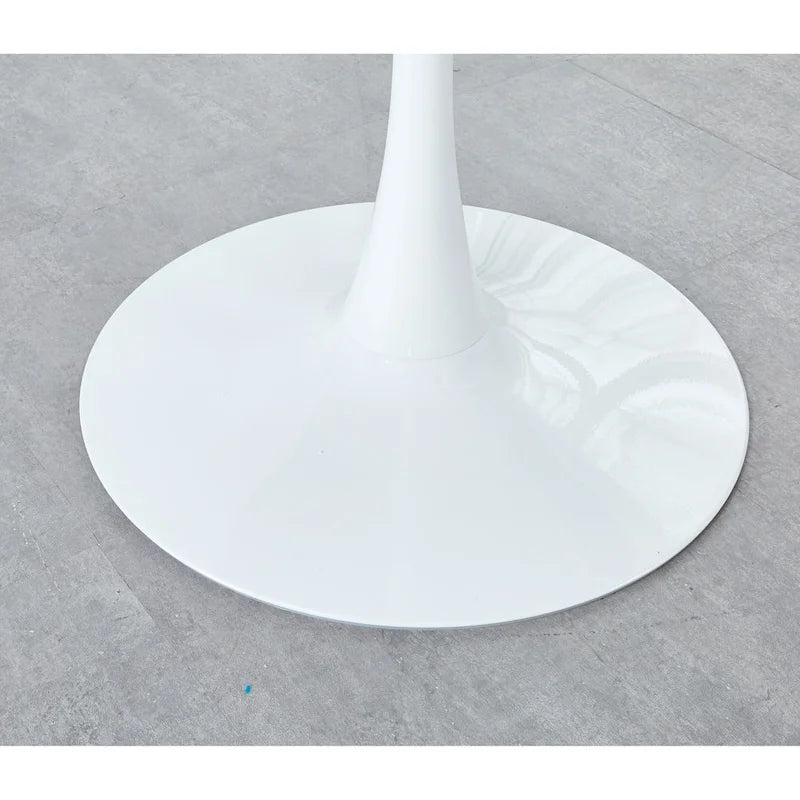 Table à manger ronde sur pied Tulipe de 80 cm – Pour 2 à 4 personnes