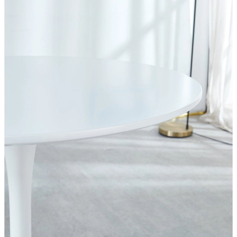 Table à manger ronde sur pied Tulipe de 80 cm – Pour 2 à 4 personnes
