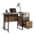 Station House Desk Etched Oak
