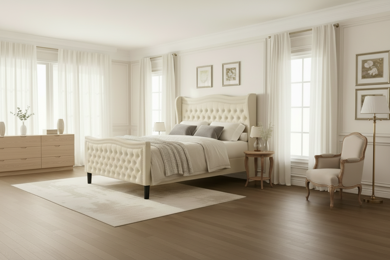 Wide right background bedroom